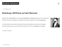 Tablet Screenshot of kahmann.net